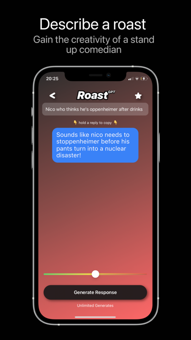 RoastGPT - AI Roast Generatorのおすすめ画像3