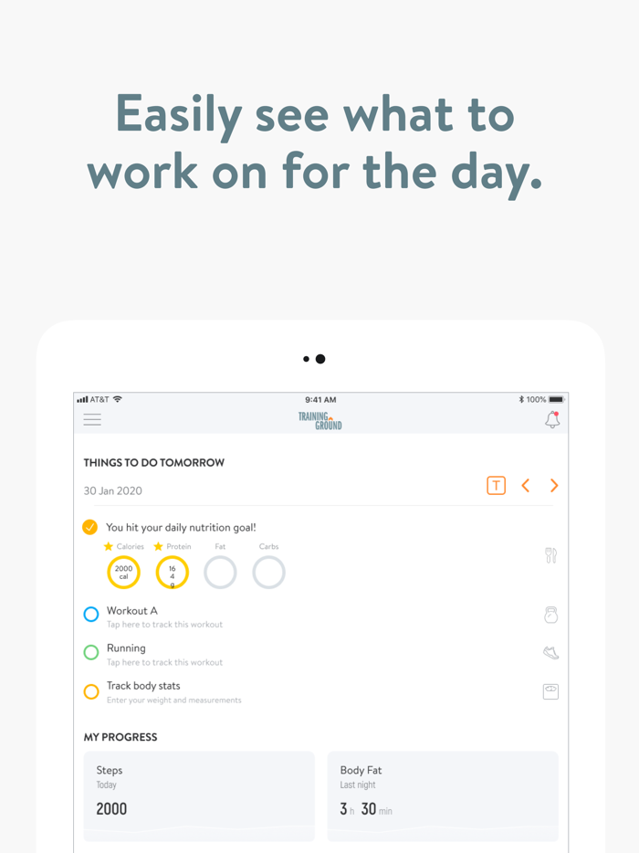 Virtual Training Ground