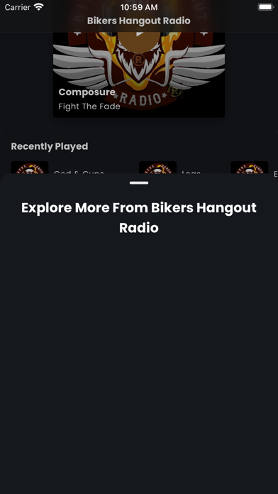 Bikers Hangout Radio Screenshot