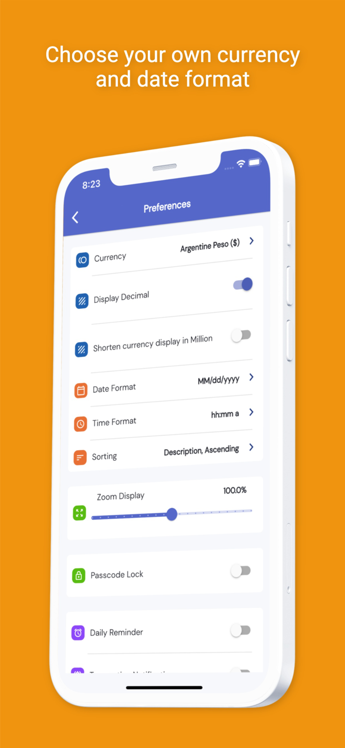 iSaveMoneyGo Budget spending