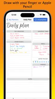 daily planner diary iphone screenshot 3