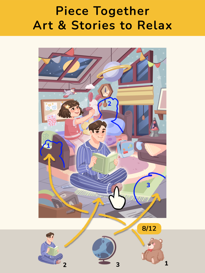 Art Story Color Art Puzzle