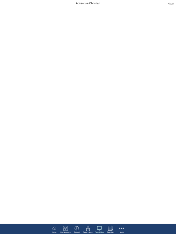 Adventure Christian School iPad screenshot 5 - Education app