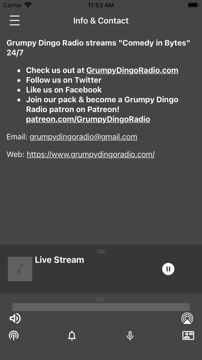 Grumpy Dingo Radio