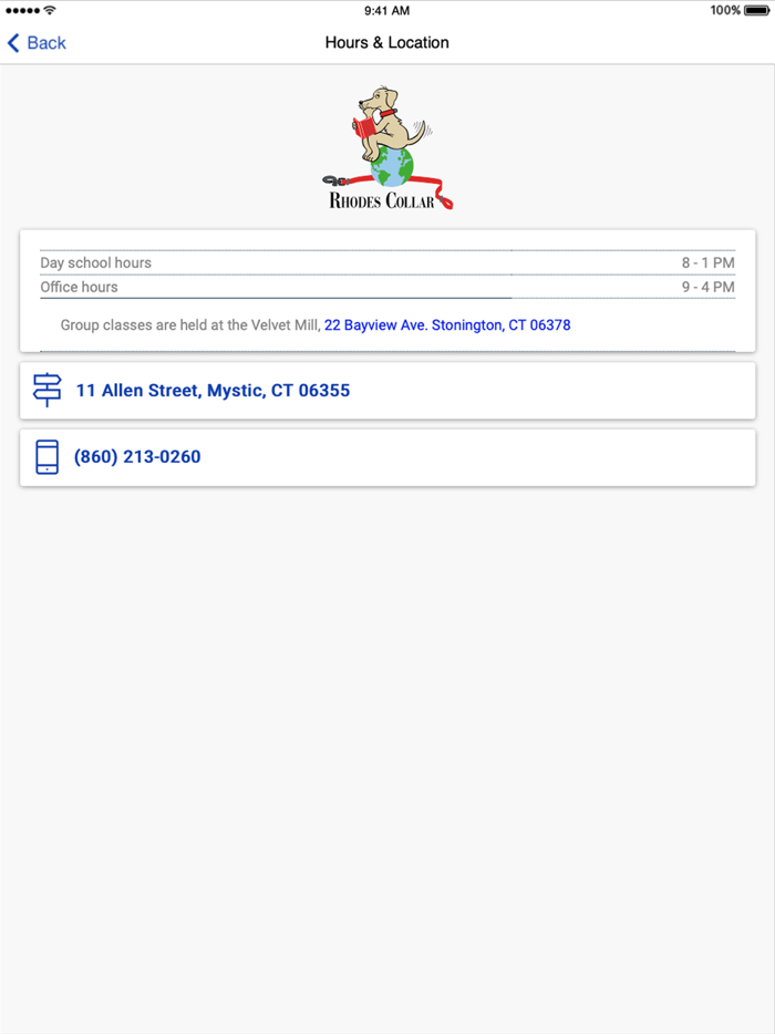 Rhodes Collar Dog Training