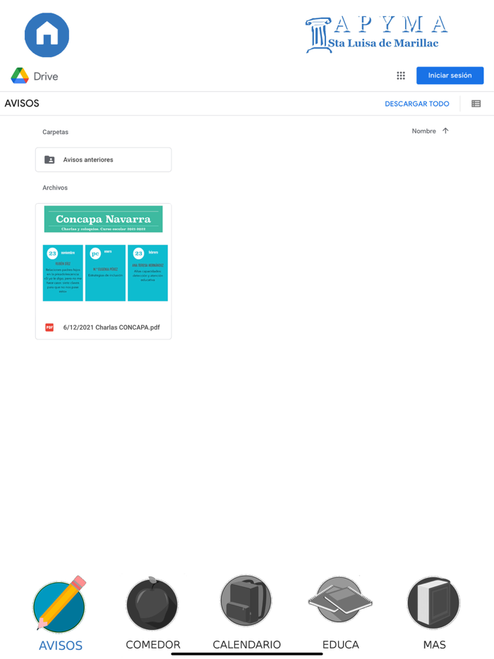 Apyma Santa Luisa de Marillac