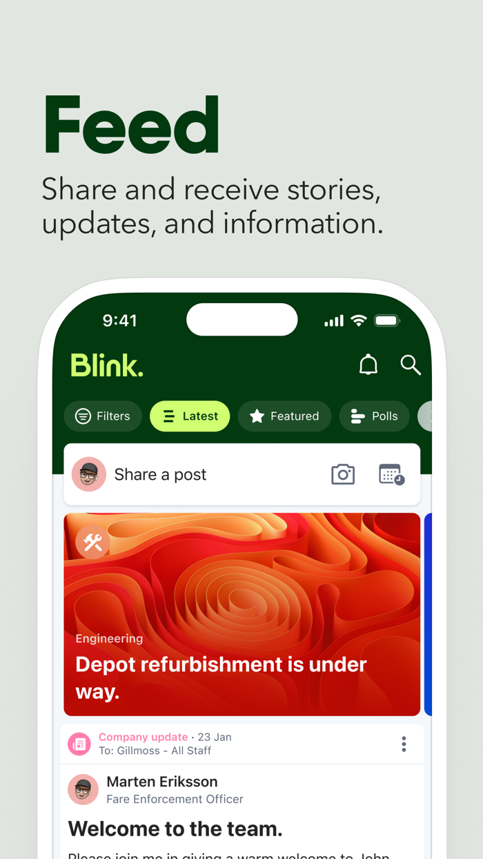 Blink - The Frontline App