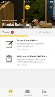 blacks solicitors iphone screenshot 1