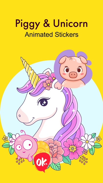 Piggy & Unicorn Animated screenshot-4