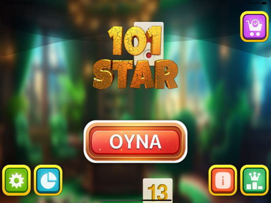 Screenshot #4 pour 101 Okey Star ( İnternetsiz )