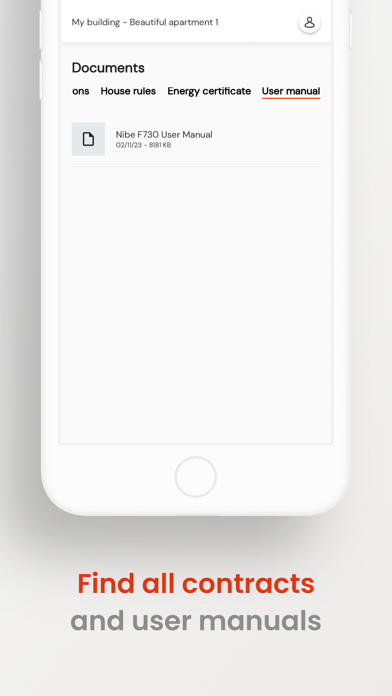 HOMI Tenants Screenshot