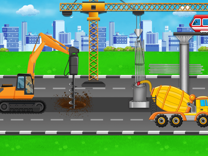 Kids Construction City builder