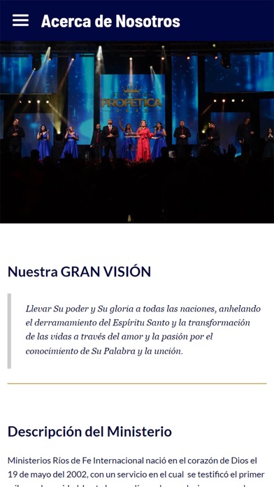 Ríos de Fe Screenshot