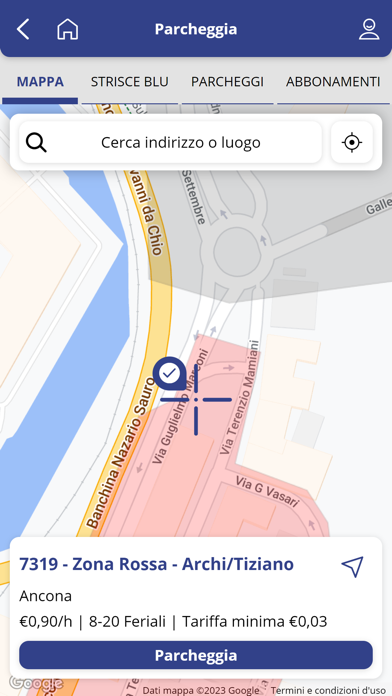 GPS App Screenshot