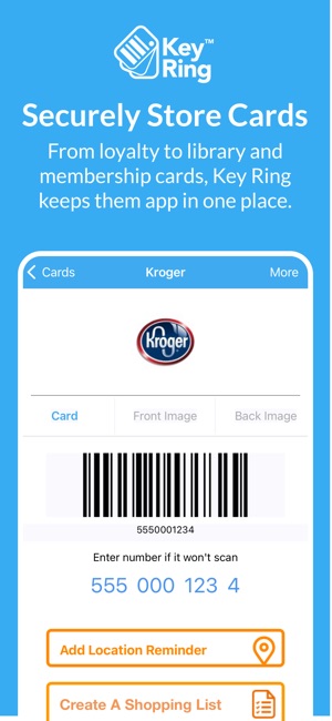 Key Ring the Must Have App for Loyalty Cards and Shopping - Three Different  Directions