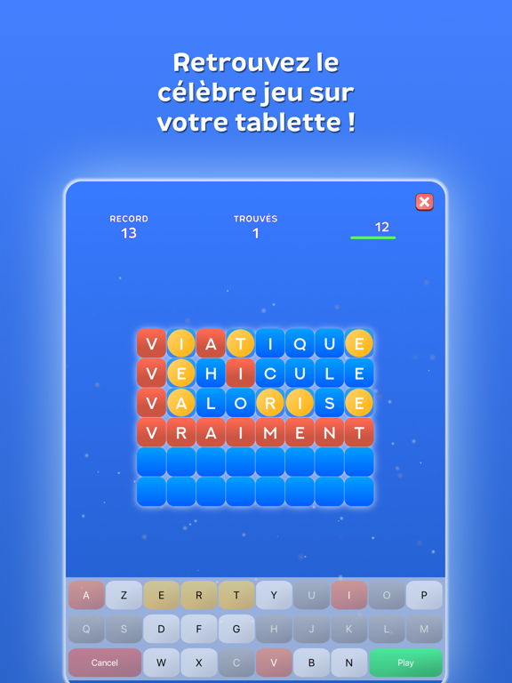 Screenshot #4 pour Play Motus - Fun Letter Game