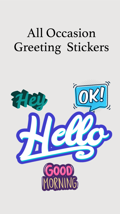 All Occasion Greetings Emoji's Screenshot