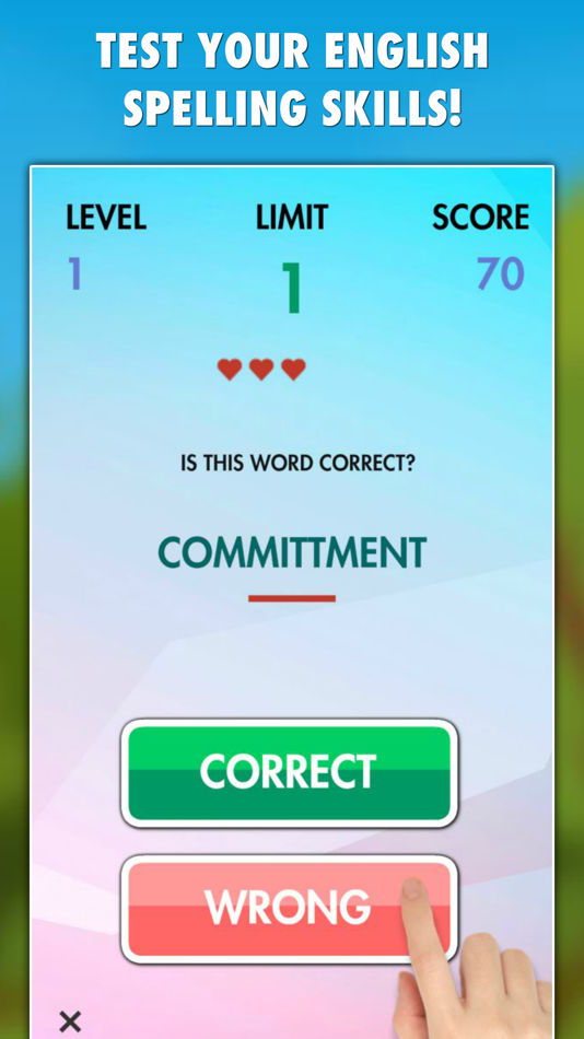 Spelling Challenge Game - 9.0 - (iOS)