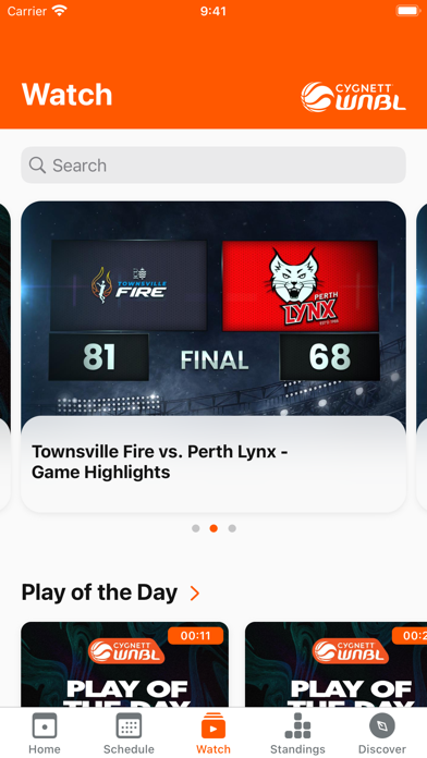 WNBL Screenshot