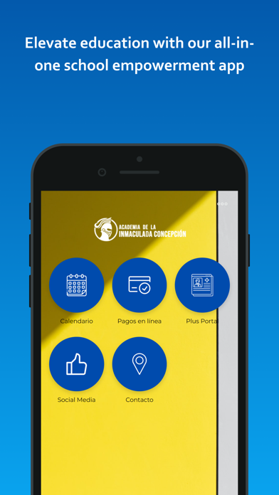 Academia Inmaculada Concepción Screenshot