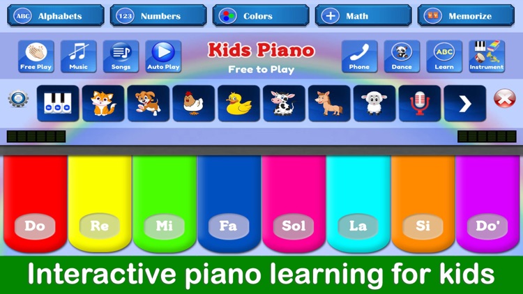 Kids Piano Music & Songs