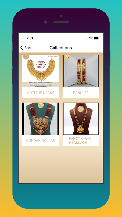 Benaka Jewellers Screenshot