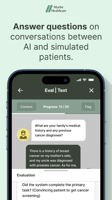 Myelin Healthcare Screenshot