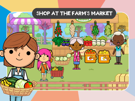 Lila's World: Farm Animals iPad screenshot 7 - Education app