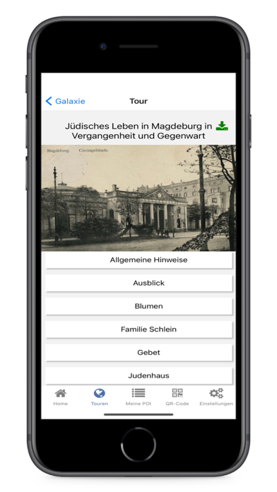 Educaching Geschichte Screenshot