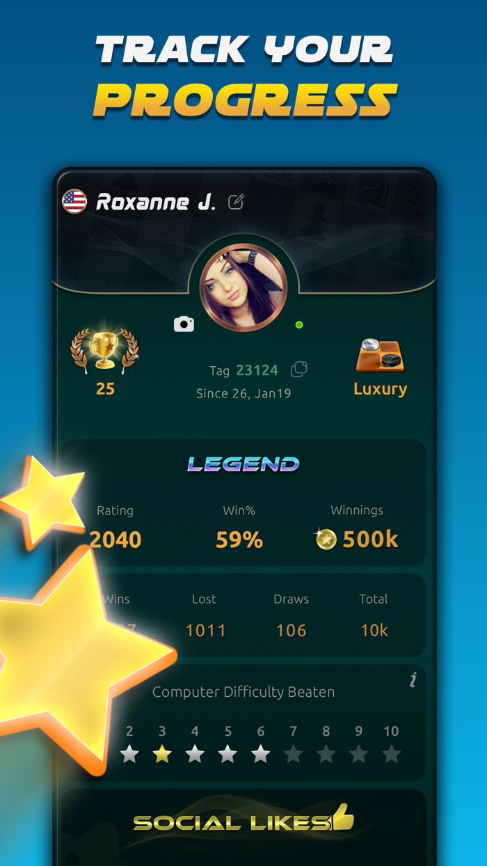 Checkers Stars Online