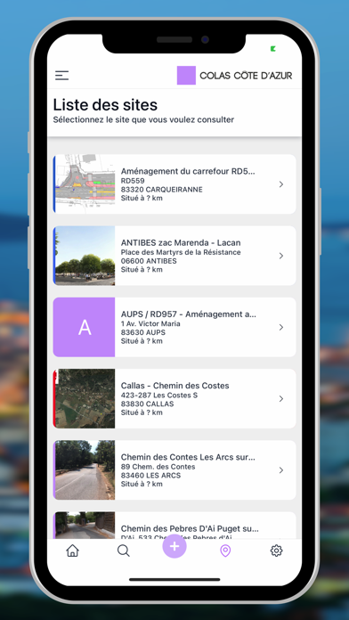 Colas Côte d'Azur Screenshot