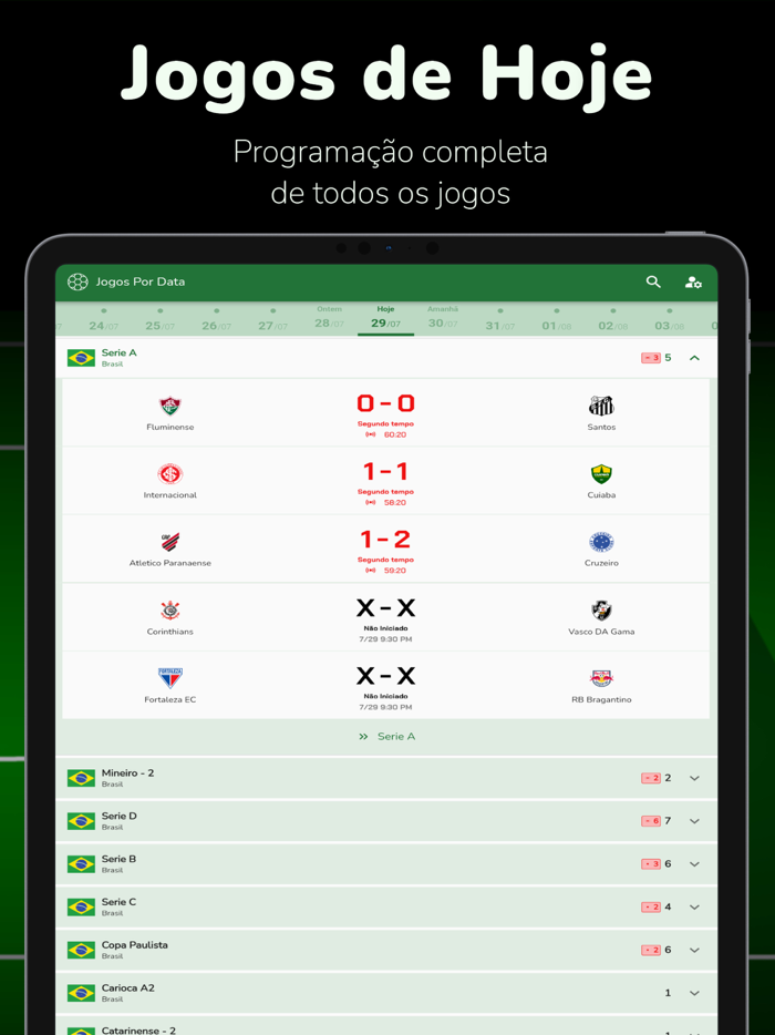 Futebol Ao Vivo - FavScore