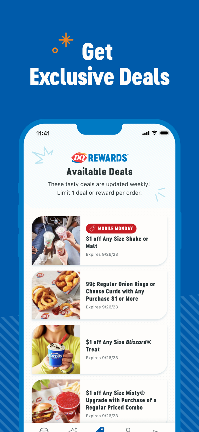 Dairy Queen® Food and Treats
