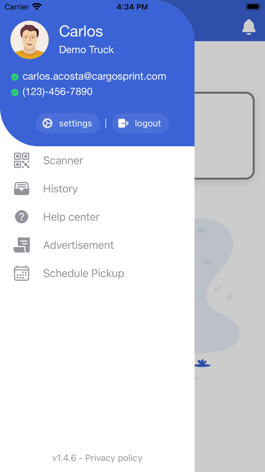 #2. SprintPass for drivers (iOS) 由: Cargosprint LLC