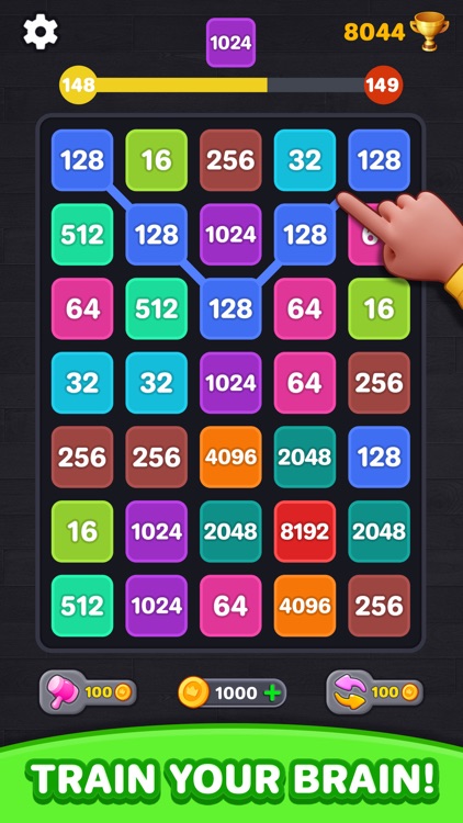 2248 number puzzle: merge game screenshot-3