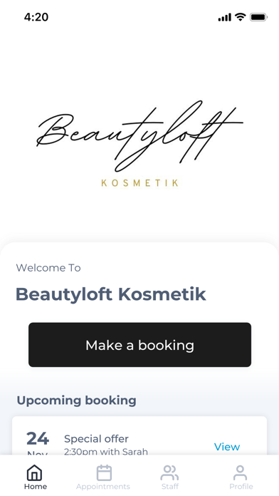 Beautyloft Kosmetik Screenshot