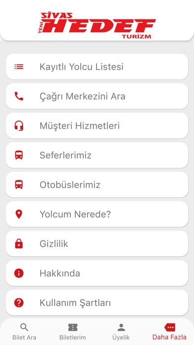 Sivas Hedef Turizm Screenshot