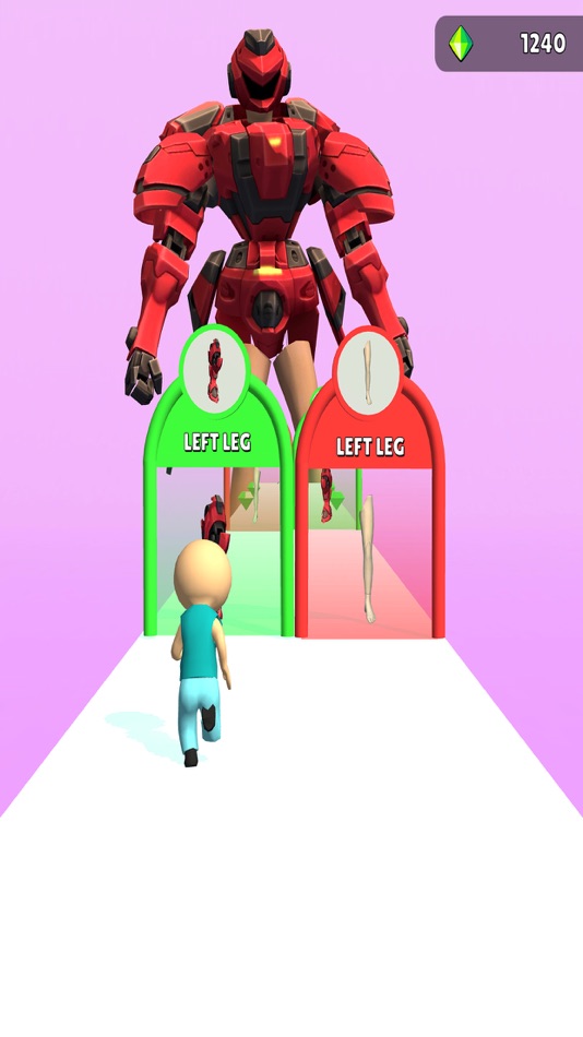 #4. Giant Robot Maker (iOS) Podle: Jeeneesoft, Inc.
