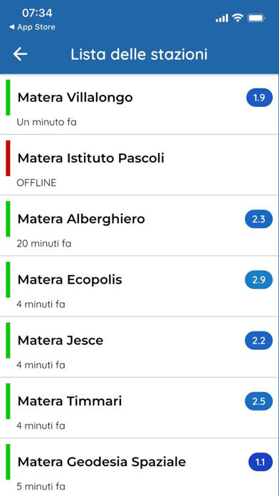 Matera Meteo Screenshot