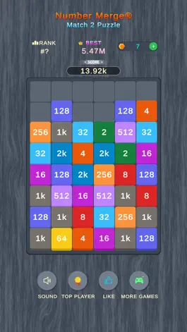 Game screenshot Number Merge® Match 2 Puzzle mod apk