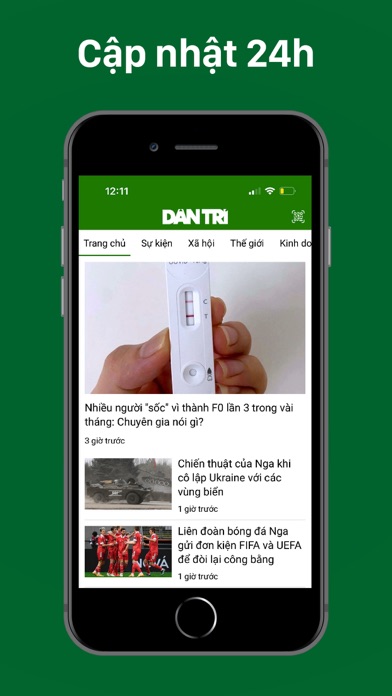 Báo Dân trí - Dantri.com.vn Screenshot
