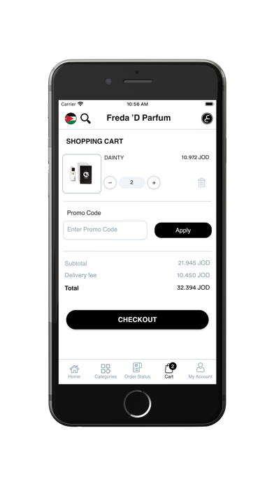 Freda D Parfum Screenshot