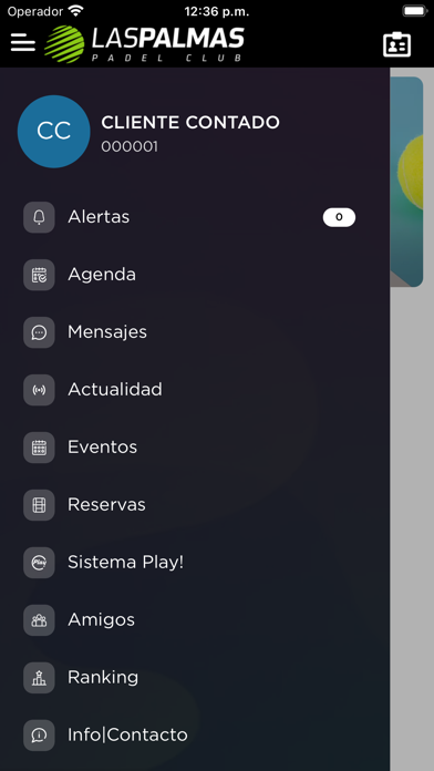 Las Palmas Padel Club Screenshot