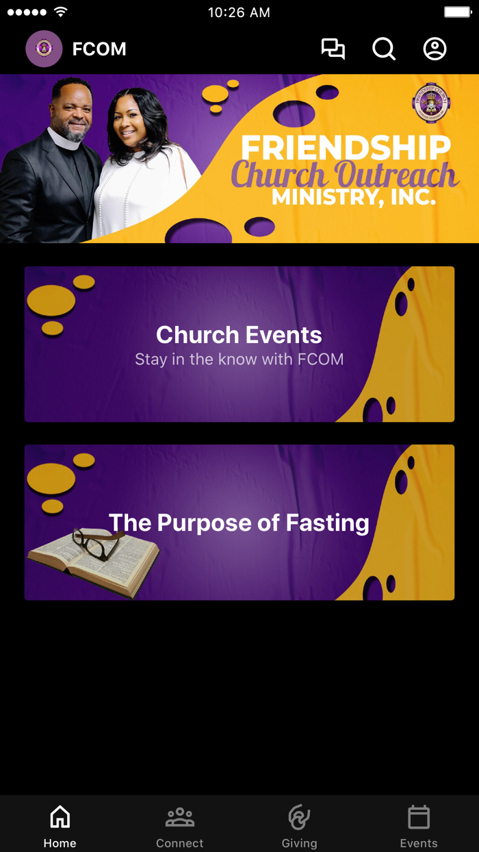 Friendship Church Outreach Min