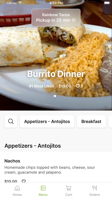 Rainbow Tacos Screenshot