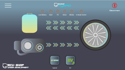 EV Hybrid Control Screenshot