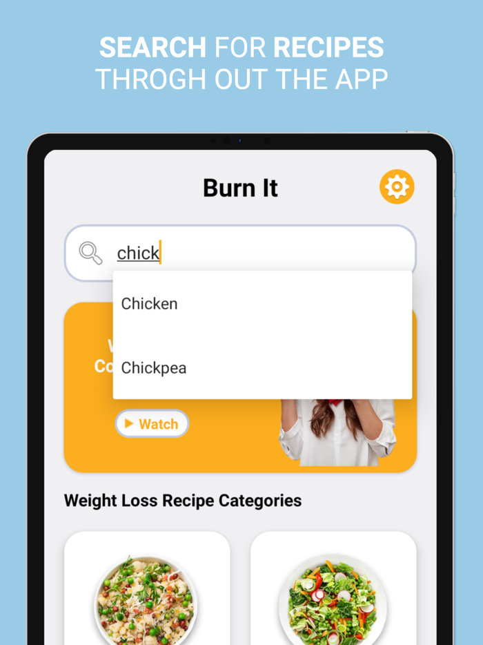 Weight Loss Recipes Burn It