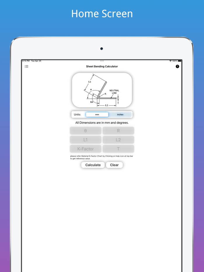 Sheet Bending Calculator Pro