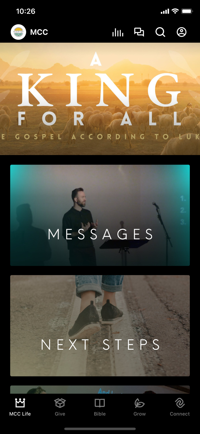 Mission Community Church App