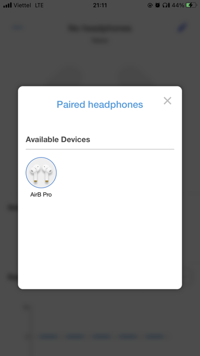 AirB - BKAV headphone control Screenshot